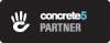 Concrete5 Agency Partner Button