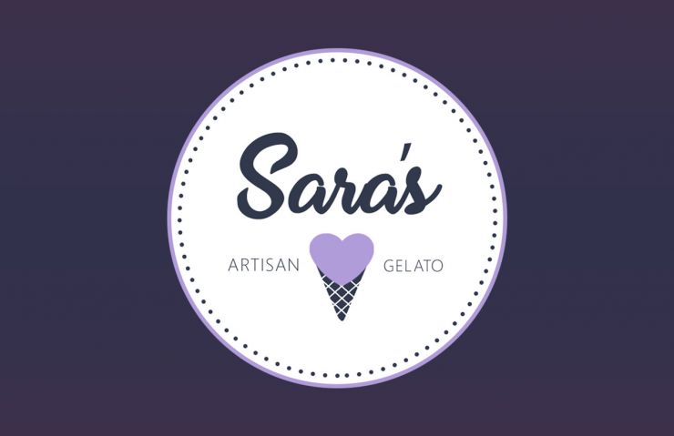 Sara's Artisan Gelato Logo